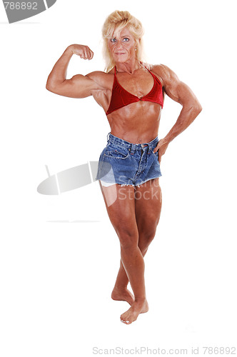 Image of Bodybuilding woman.