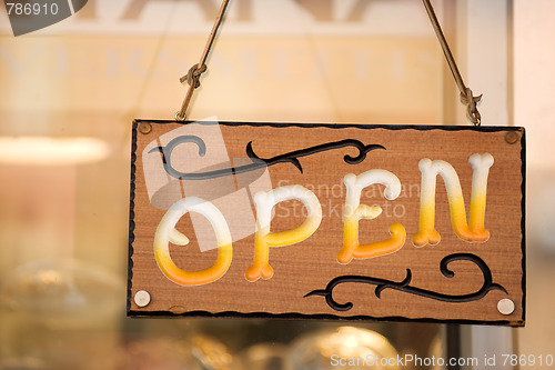 Image of Open sign