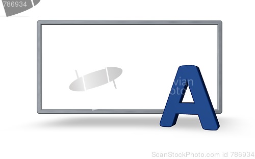 Image of letter a