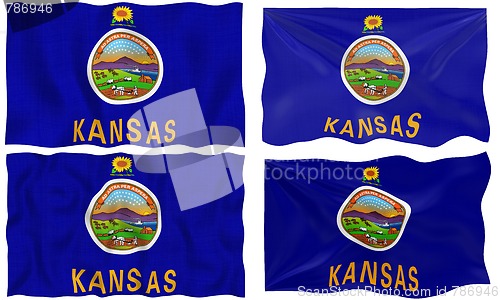 Image of Flag of Kansas