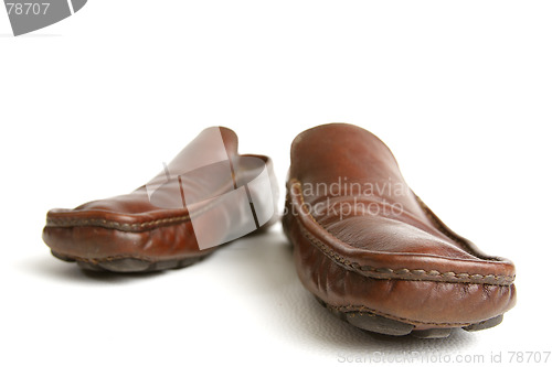 Image of brown shoes