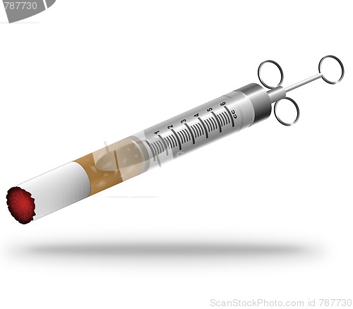 Image of Addicted to tobacco