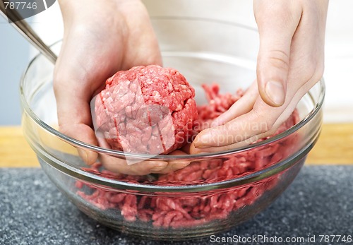 Image of Cooking with ground beef