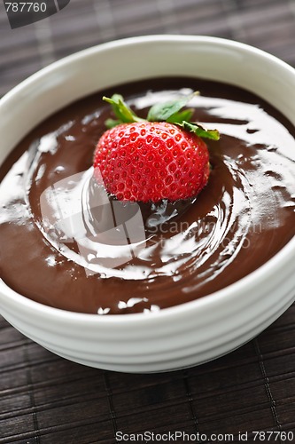 Image of Strawberry dipped in chocolate