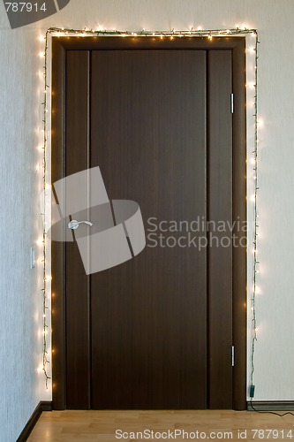 Image of Lights around the door