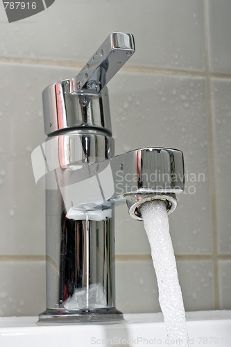 Image of Nickel faucet