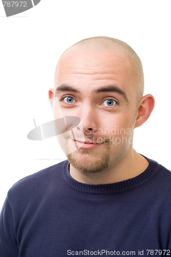 Image of Face of confused man