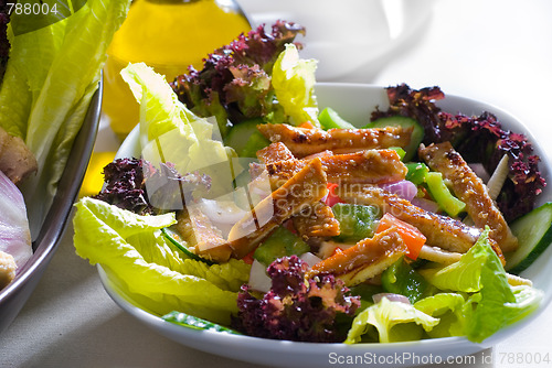 Image of sesame chicken salad