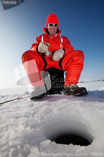 Image of Happy fisherman 