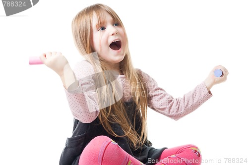 Image of Happy little girl