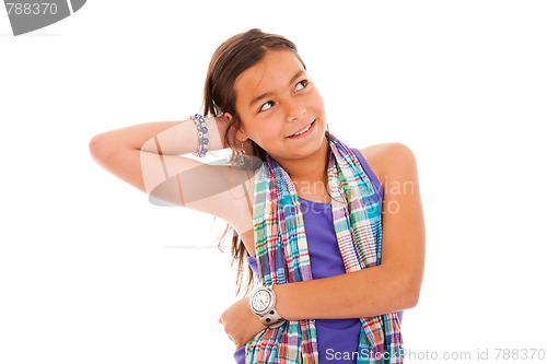 Image of fashion little girl