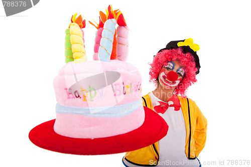 Image of funny clown