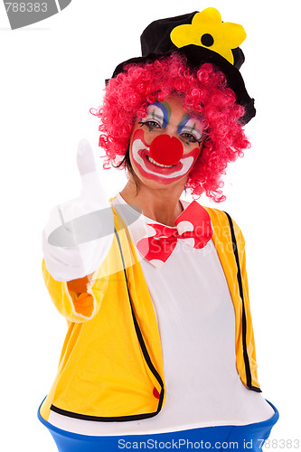 Image of funny clown