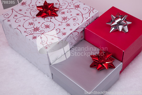 Image of three christmas presents