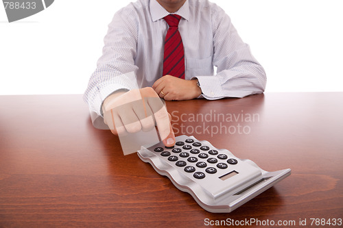 Image of Accountant businessman