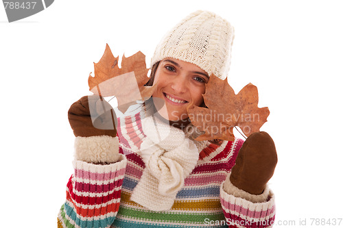 Image of Fun at autumn season