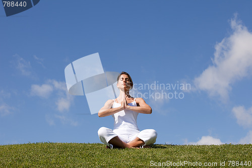 Image of Yoga at the nature