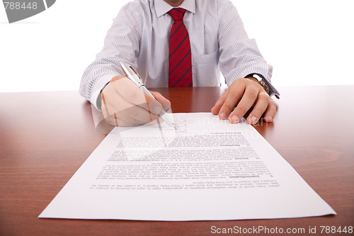 Image of Business contract