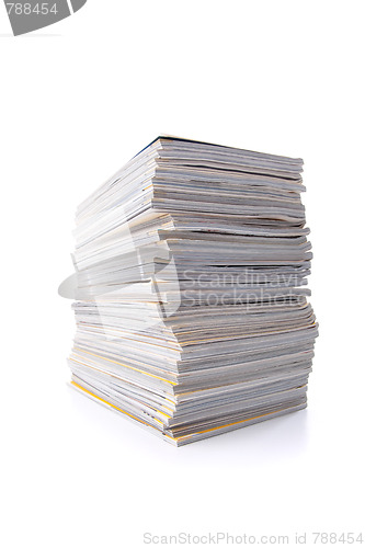 Image of Stack of magazines