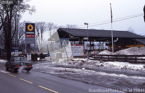 Image of Petrol station