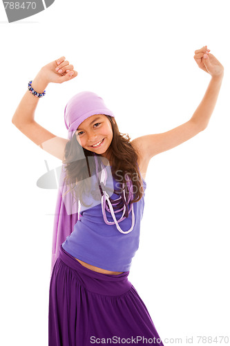Image of fashion little girl