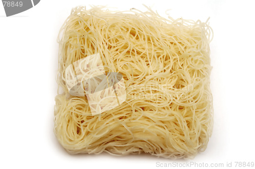 Image of Asian rice noodles
