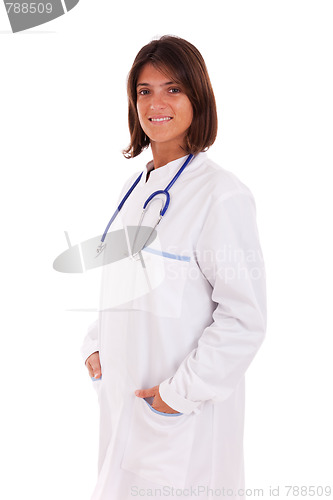 Image of Friendly female doctor