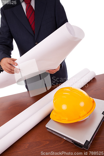 Image of Architect at the office