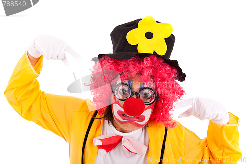 Image of funny clown