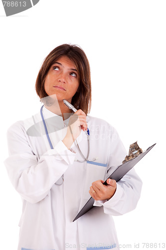 Image of Friendly female doctor