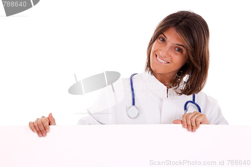 Image of Friendly female doctor