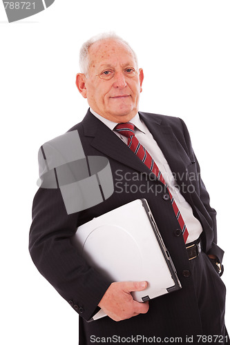 Image of Modern senior businessman 