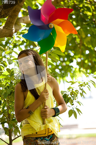 Image of Child having fun at the park