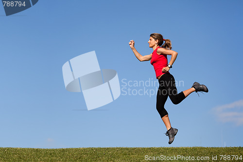 Image of Jumping at the top of the hill
