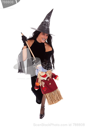 Image of Halloween witch