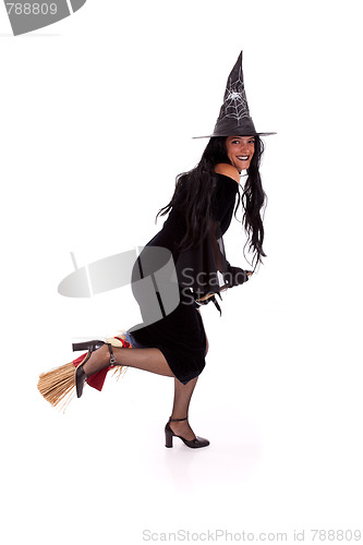 Image of Halloween witch