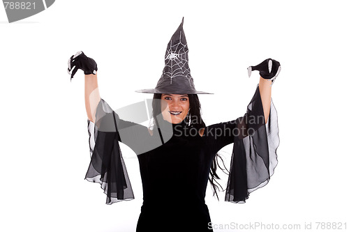 Image of Halloween witch
