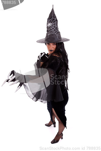 Image of Halloween witch