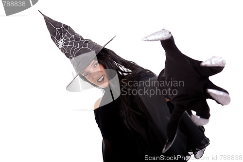 Image of Halloween witch