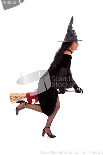 Image of Halloween witch