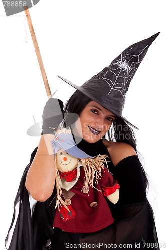 Image of Halloween witch