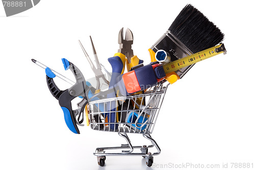 Image of Shopping some construction tools