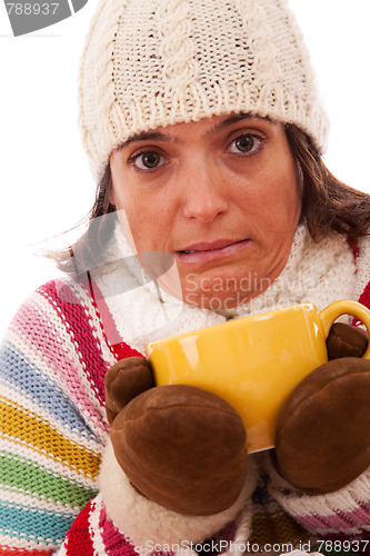 Image of Hot drink in a cold day