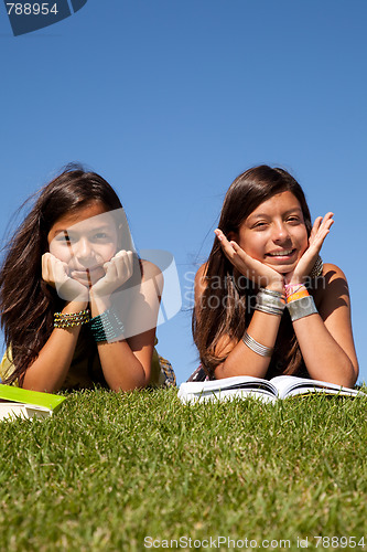 Image of Reading at the park