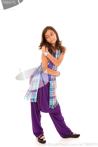 Image of fashion little girl