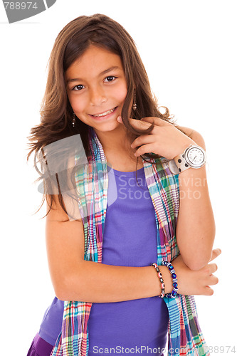 Image of fashion little girl
