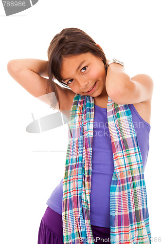 Image of fashion little girl