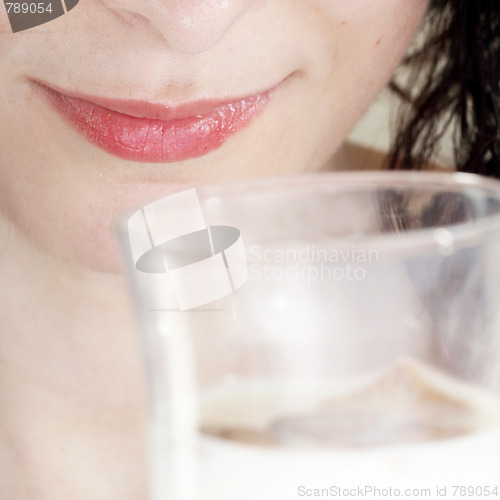 Image of Young people eating milk with cereals