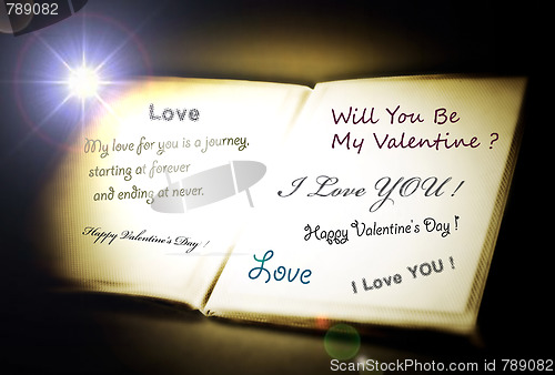 Image of Love declaration