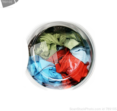 Image of Clothes in laundry